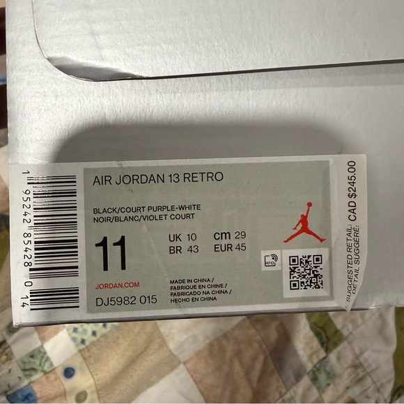 Jordan 13 court purple - Picture 5 of 5